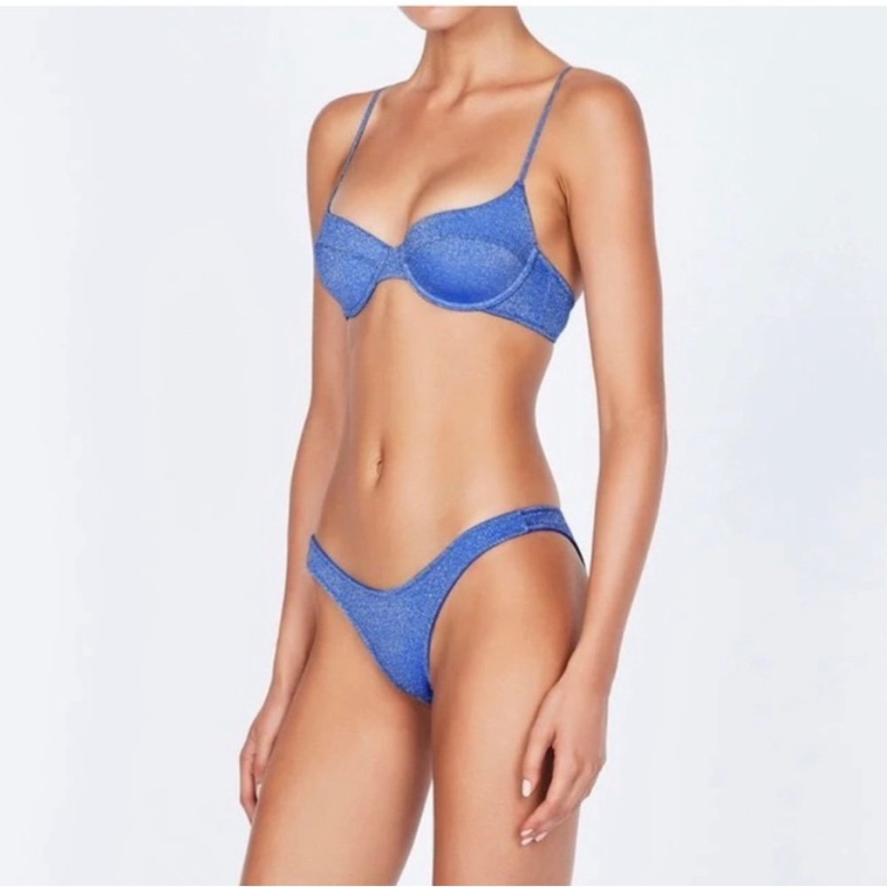 TRIANGL swim suit top small bottoms xs